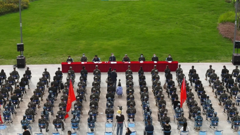 蘭州大學舉行2022級本科生軍訓教官見面會
