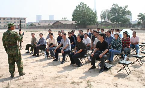校第二期副处级干部进修班学员赴甘肃省军区教